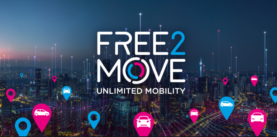 free2moove, la solution de mobilité du groupe Stellantis