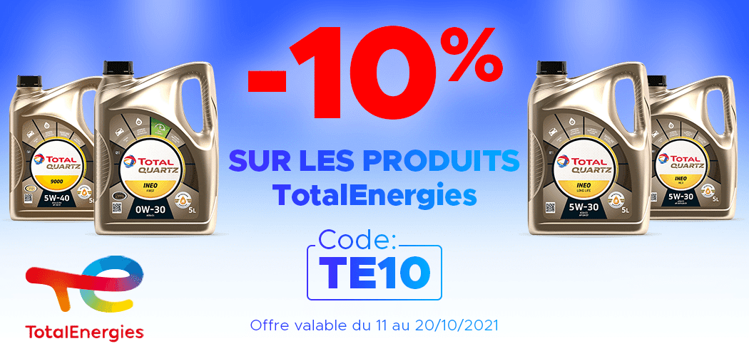 réduction huile moteur code promot TE10
