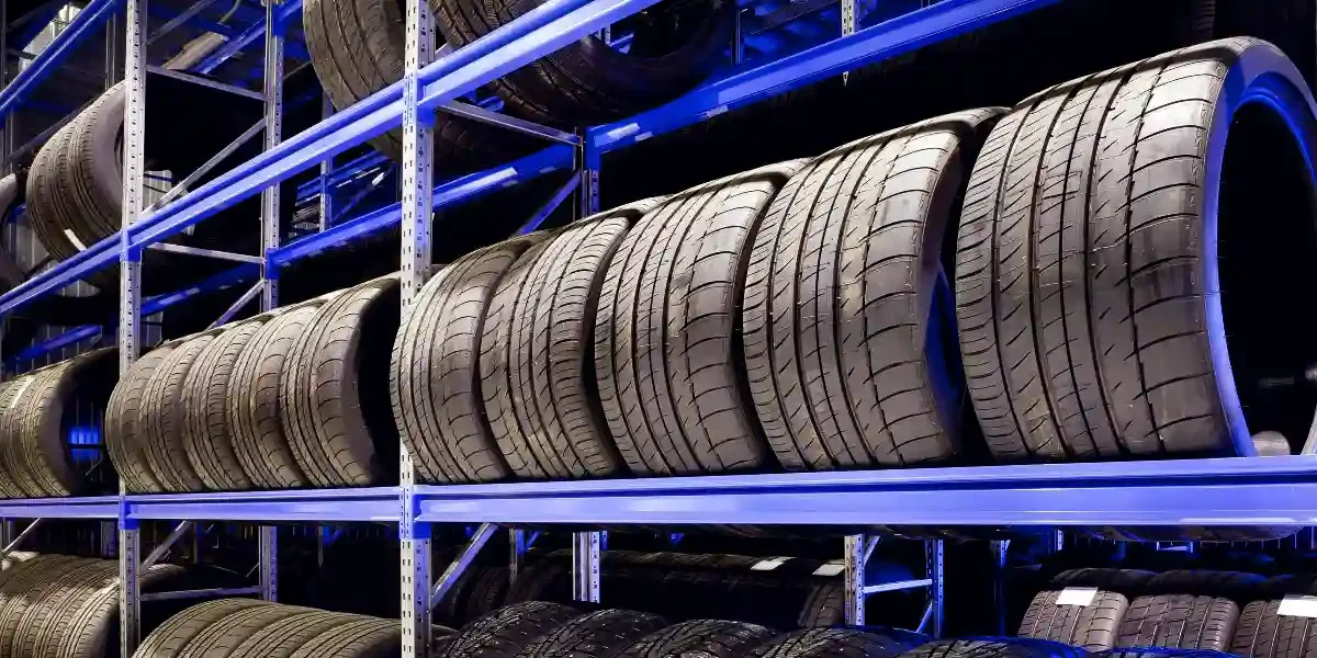 stocker des pneus dans un garage