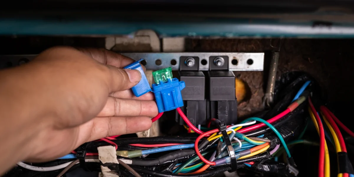 fusible de voiture grillé