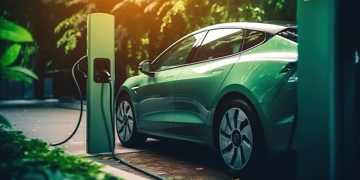 section câble borne de recharge voiture électrique