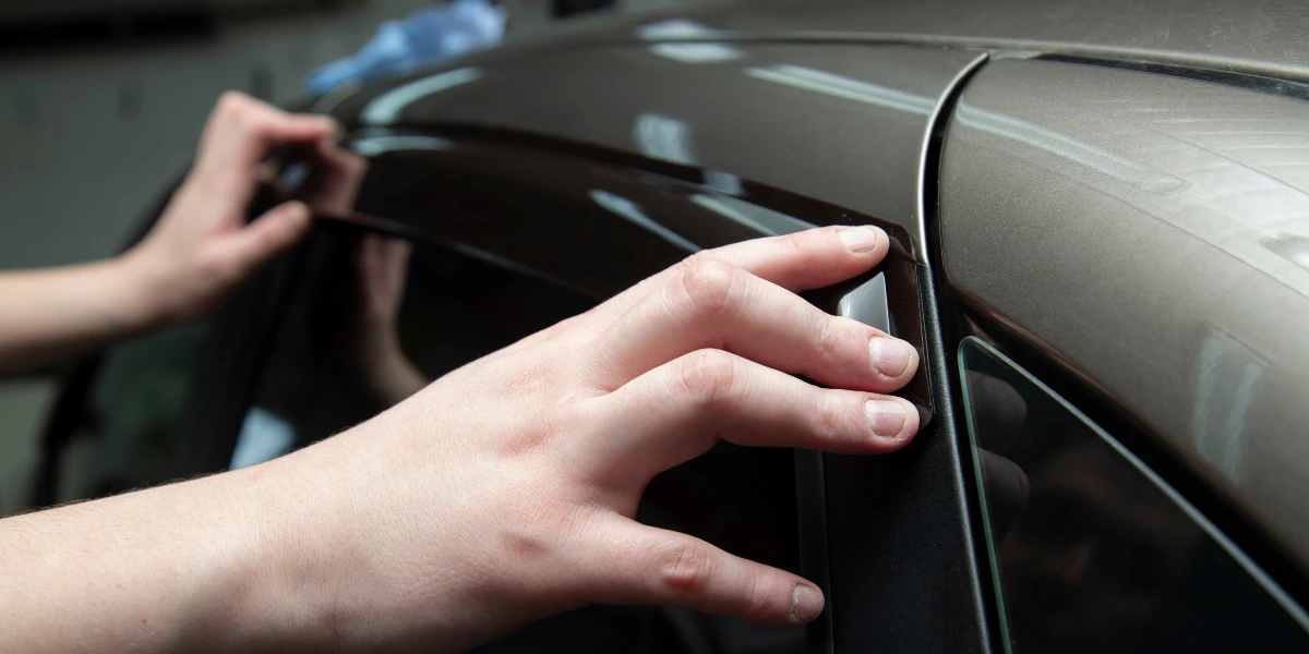 déflecteur d'air de voiture