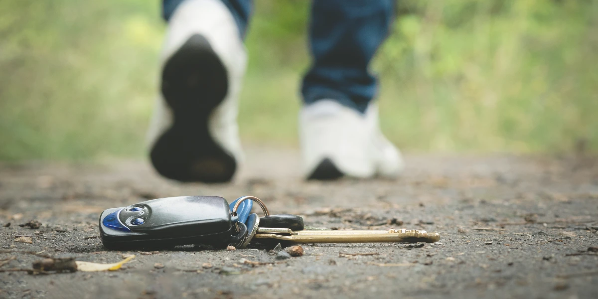perte clé de voiture sans double
