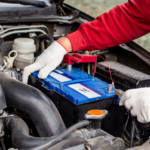 installation batterie de voiture